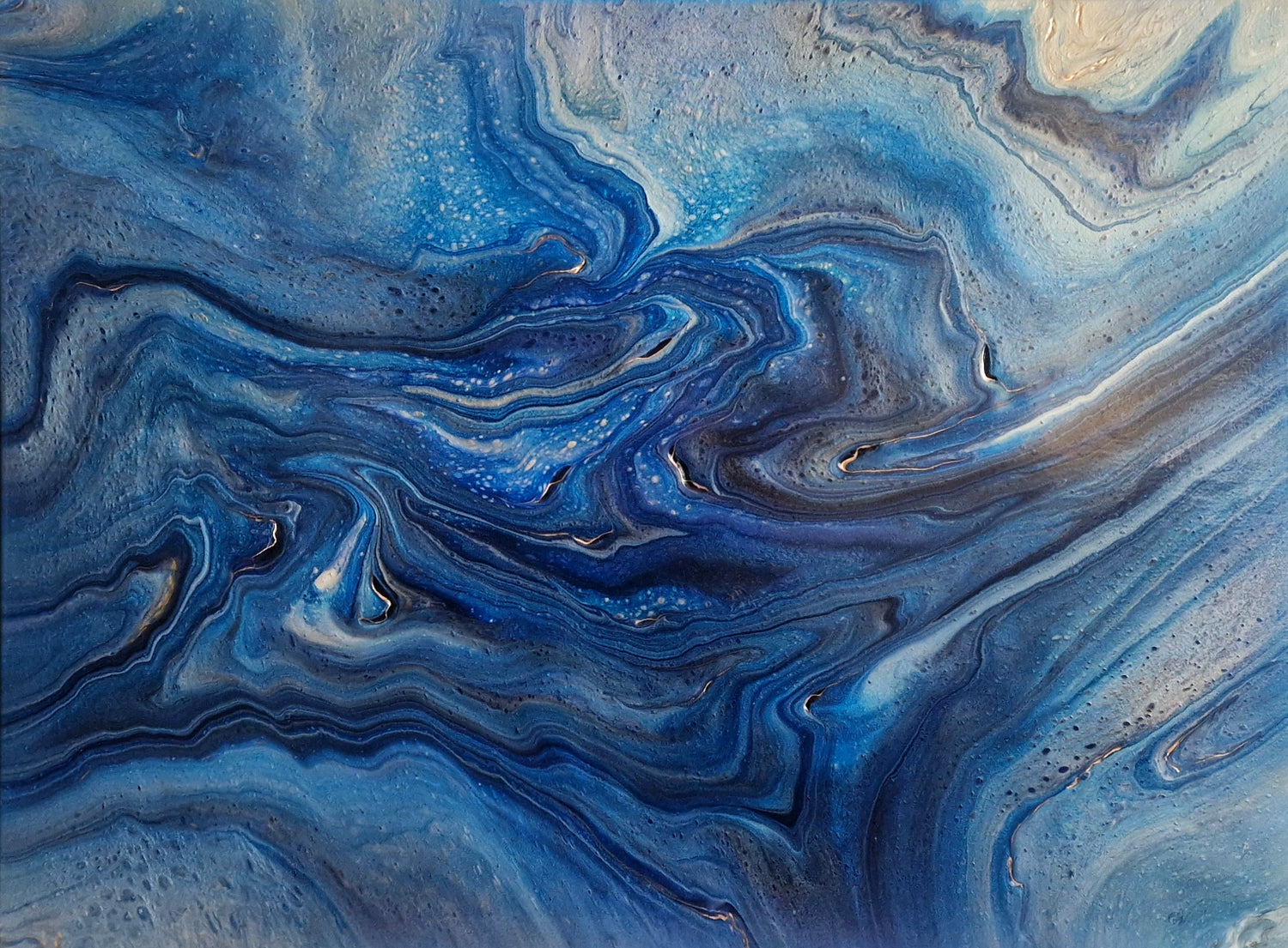 blau/gold